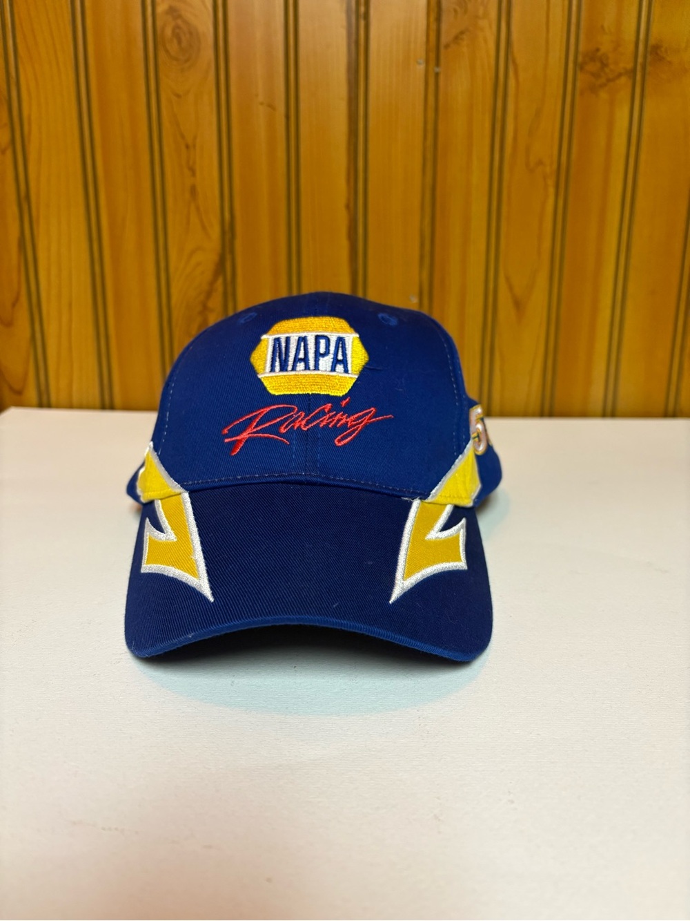 NAPA Racing Blue & Yellow Embroidered Cap - Picture 1 of 8